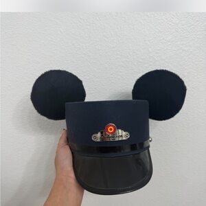Disney Black Conductor Hat with Ears